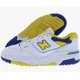 thumbnail image 4 of NEW BALANCE 550 SIZE 15 D WHITE YELLOW BLUE CLASSIC BASKETBALL SHOE BB550NCG, 4 of 6
