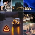 thumbnail image 4 of (2 unidades) recargables portátiles impermeables LED luces de inundación triángulo luz de advertencia para acampar al aire libre senderismo reparación de automóviles de emergencia iluminació, 4 of 5