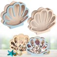 thumbnail image 4 of Wood Display Case with Acrylic Panel Shaped Box Shadow Box with Clear Window Sea Holder for Small Tooth Decor, 4 of 5
