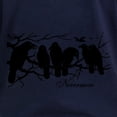 thumbnail image 3 of CafePress - Nevermore Ravens Long Sleeve T Shirt - Women's Long Sleeve Graphic Tee Casual Fit, 3 of 4