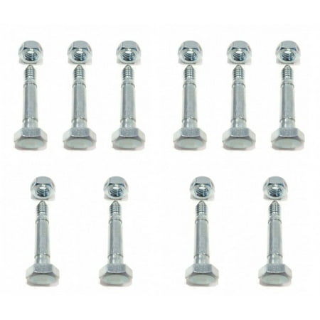 

The ROP Shop | (Pack of 10) Shear Pin Bolt & Nut for Oregon 80-742 80742 Stens 780-039 780039