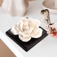thumbnail image 4 of MasteelfCA 2pcs Car Essential Oil Diffusers Ceramic Rose Shaped Scent Oil Diffuser, 4 of 8