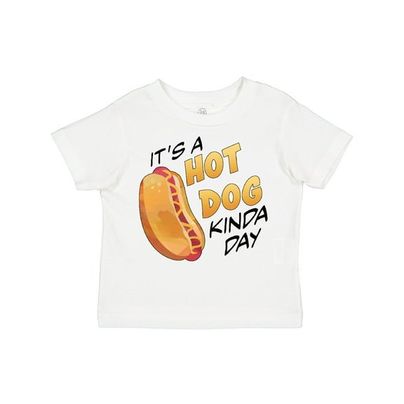Inktastic It's a Hot Dog Kinda Day Boys or Girls Toddler T-Shirt