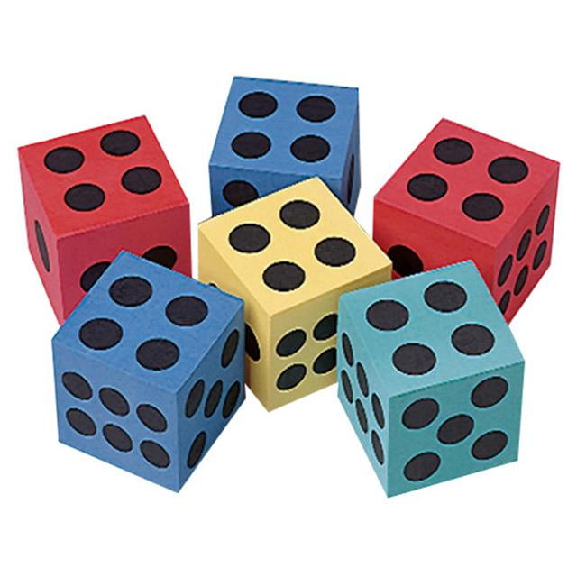 US Toy Company 7202 Foam Dice2 12 Inch Pack of 12
