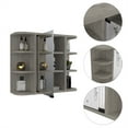 thumbnail image 4 of Cfowner Wall Mounted Medicine Cabinets for Bathroom with Mirror, 4 of 6