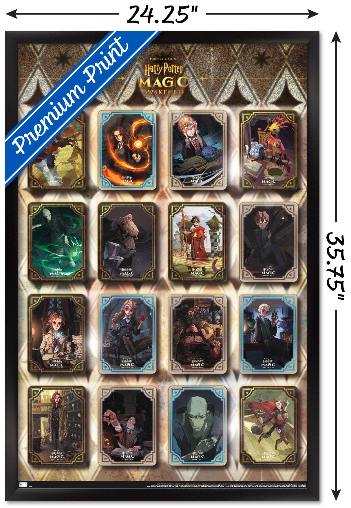 Harry Potter: Magic Awakened - Grid Wall Poster, 22.375" x 34" Framed