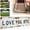 A, variant on Love You Bye Sign Above Door – 1pcs Vintage Metal Wall Sign, Love You Bye Metal Signs, Hallway Entryway Door Signs Decor, Aluminum Rustic Wall Art, Farmhouse Style Hanging Plaque For Decoration