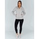 thumbnail image 5 of Sudaderas con Capucha y Cremallera para Mujer, Chaquetas de Forro , Sudaderas de Gran Tamaño, Conjuntos de Moda de Otoño, Suéteres, Ropa de Invierno. Gris S, 5 of 10