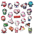 thumbnail image 2 of Hebilla de zapato de PVC de Hello Kitty, accesorios de dijes de Jibz de cocodrilo, dibujos animados, decoraciones DIY, regalos de x-mas para niños, venta única, 1 ud., 2 of 4