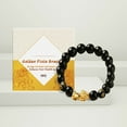 thumbnail image 1 of Pisexur Belleza Maquillaje Pulsera de cuentas Pixiu doradas para Feng Shui y riqueza, equilibrando los cinco y armonizando la energía.para mujeres y hombres, 1 of 9