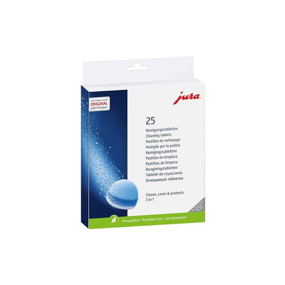 Jura 3-Phase Espresso Cleaning Tablets (25 ct.) C67