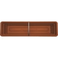 thumbnail image 2 of Bloem Dura Cotta Window Box Planter - Weatherproof Resin, Removable Tray - 30", Terra Cotta, 2 of 9