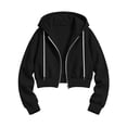 thumbnail image 5 of Bovxnpu Girls Outwear Jackets Athletic Hooded Zipper Hoodie Long Sleeve Top Outfits, 5 of 8