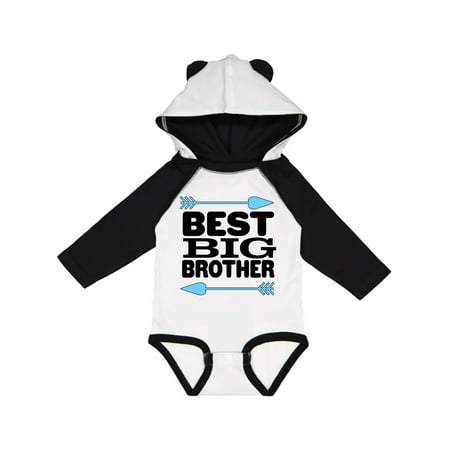 

Inktastic Best Big Brother Gift Baby Boy Long Sleeve Bodysuit