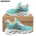 thumbnail image 1 of Zapatillas de deporte planas informales de verano para mujer con equipo médico Caduceus, cómodas y transpirables, con suela vulcanizada para correr, 1 of 6
