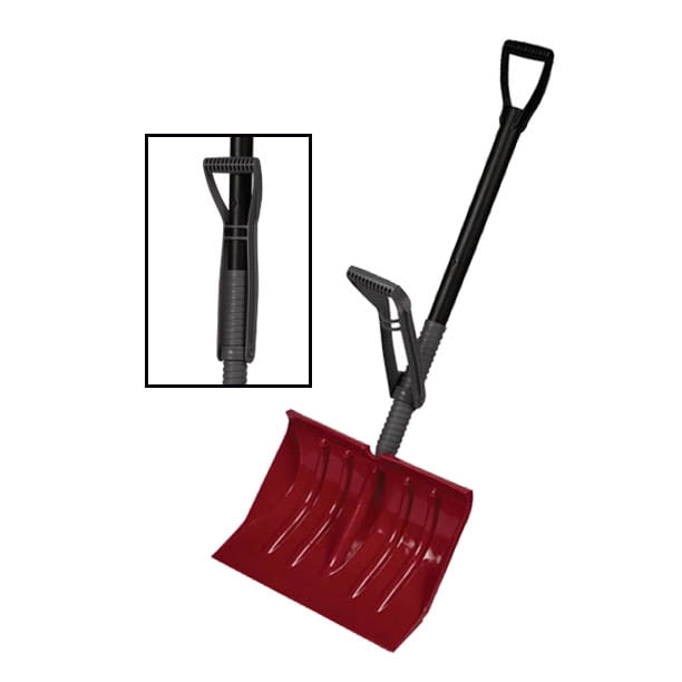 Bigfoot 18 inch Combination Snow Shovel with Adjustable Ergonomic Handle by EMSCO
