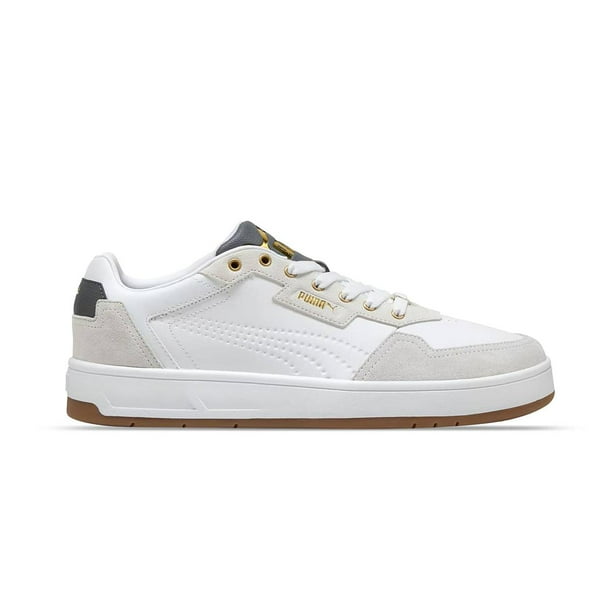 Tenis Puma Court Classic Lux Sd Unisex Retro blanco 28