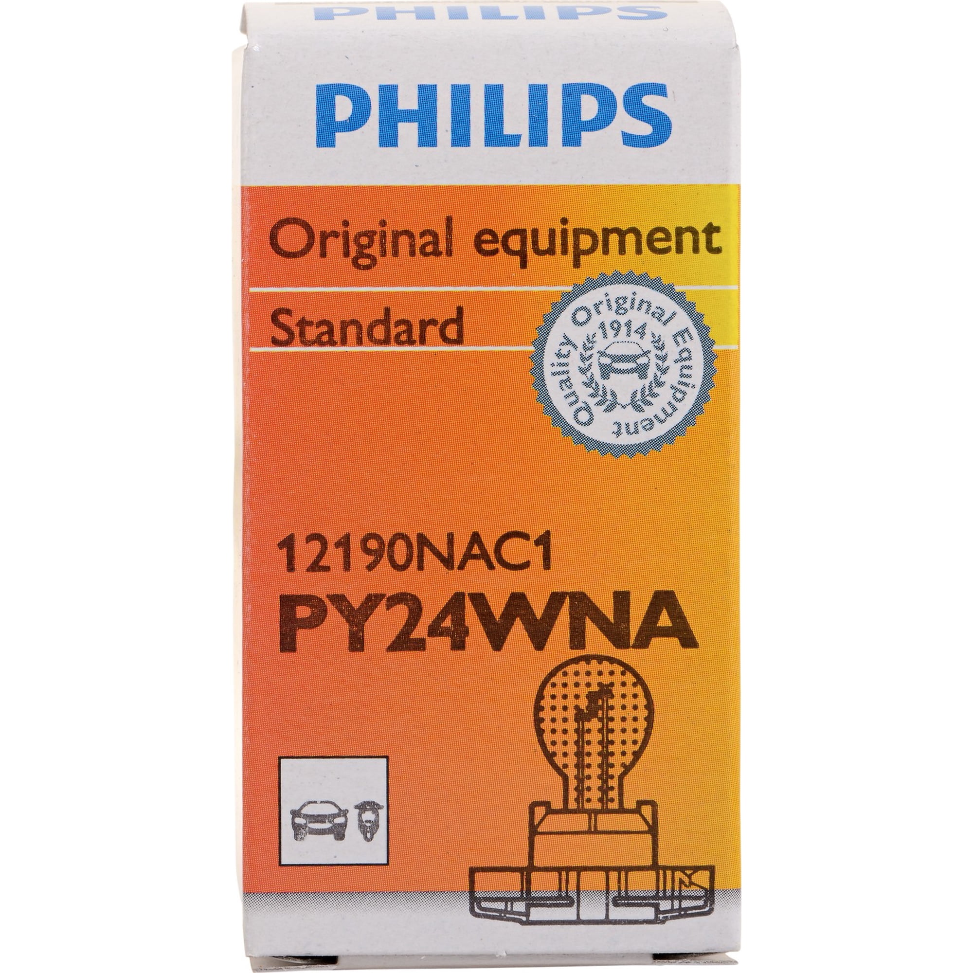 Philips Hipervision Bulb Py24Wna, Pgu20D/4, Glass, Always Change In Pairs!