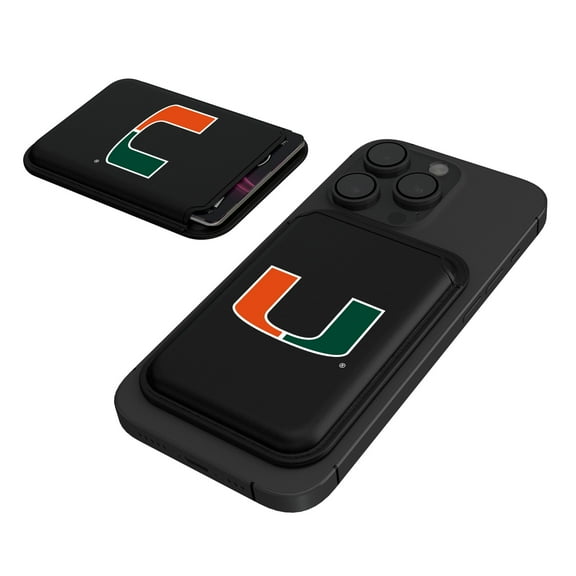 Keyscaper Miami Hurricanes Magnetic Credit Card Wallet