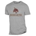 thumbnail image 2 of Men's Alternative Apparel Heathered Gray Texas State Bobcats The Keeper T-Shirt, 2 of 3