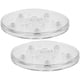 thumbnail image 4 of 2 PCS Bandeja de almacenamiento de almacenamiento giratoria de almacenamiento giratoria multifuncional, 4 of 5