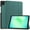 Dark Green, variant on DWaybox Slim Case for Samsung Galaxy Tab A11 8.7" (SM-X130/X133/X135) 2025 Model, Lightweight Hard Shell Folio Cover with Multi-Angle Stand & Shockproof Protective Design -Black