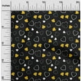 thumbnail image 2 of oneOone Cotton Cambric Yellow Fabric Poker Card Craft Projects Decor Fabric Printed By The Yard 42 Inch Wide, 2 of 4