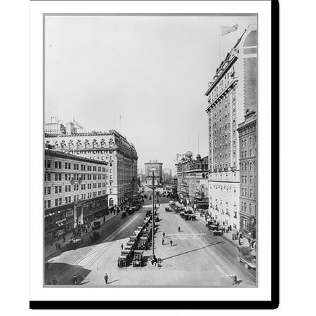 Historic Print, [New York City: Long Acre Square, north], 16" x 20"