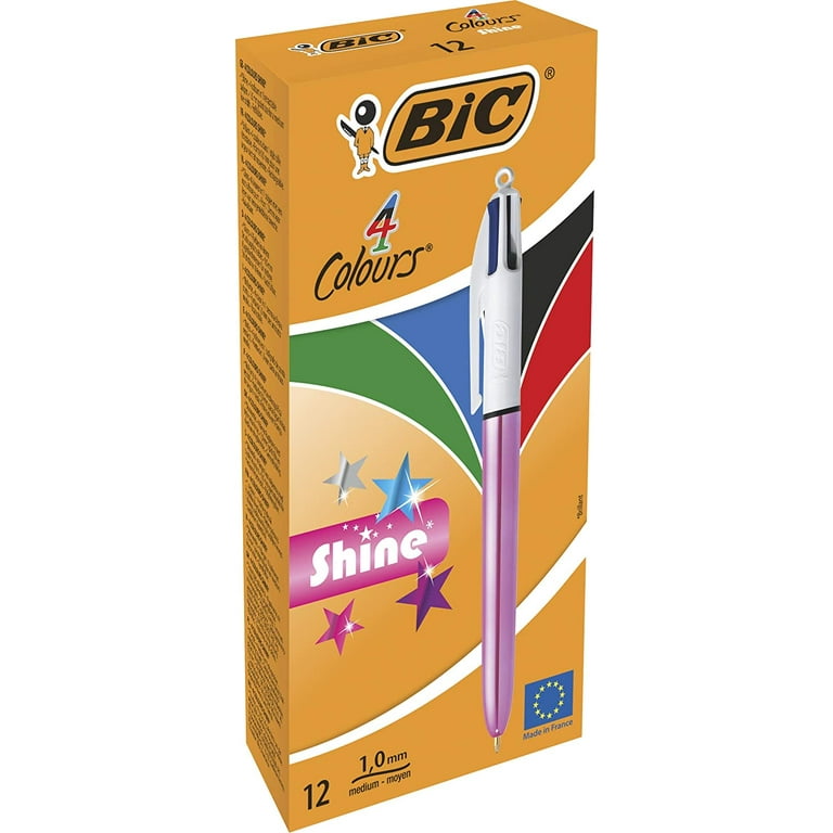 BIC Cristal Original, Ballpoint Pens, Every-Day Biro Pens with Fine Point  (0.8 mm), Ideal for School and Office, Black, Pack of 50