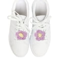 thumbnail image 2 of Unique Bargains Yarn Flower Shoelace Charms for Personalizing 1 Pair Purple, 2 of 5