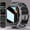 Steel Black, variant on Unisex smartwatch with wireless calls and music function. Compatible with all mainstream phones, equipped with sports modes and alarm clock.
