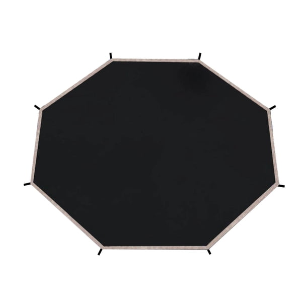 Solo cubierta de sombra para trampolín, fácil de instalar, accesorios para trampolín de jardín 12 pies para 8 postes
