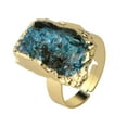 thumbnail image 1 of VONKY Embrace Individuality Exquisite Irregular Stackable Open Finger Ring And Are kyanite 2Set, 1 of 6