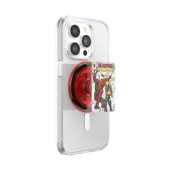 Phone Grip PopSockets para iPhone MagSafe Deadpool x Wolverine