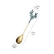 thumbnail image 2 of Yuarrent 2 Pieces Christmas Coffee Spoons Ice Hotel Scoops Supplies Cream Stirring Home Kitchen Tea Teaspoons Party Bar Kits de decoración para fiestas No. 4, 2 of 4