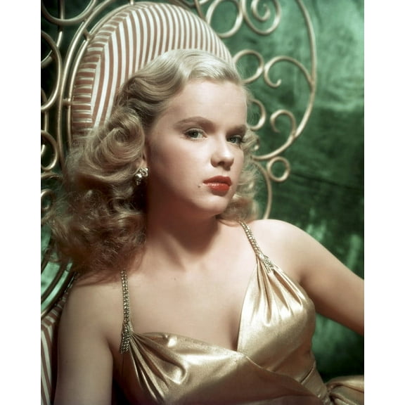 Anne Francis Beautiful Young Studio Glamour Portrait 24X36 Classic Hollywood Poster