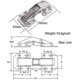 thumbnail image 2 of 4pcs Cabinet Door Hinges, Cabinet Cupboard Opener With 32 Screws, Stainless Steel Folding Hinges Automatic Closing Hinges For Kitchen Cupboard Furnitu, 2 of 4