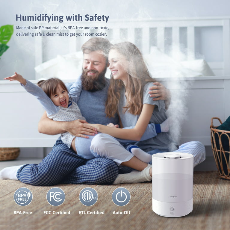 Clean Comfort 12 Gallon Whole Home Humidifier With Automatic Humidistat