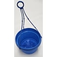 thumbnail image 6 of Austin Planter MHAPSea Blue Pack of 5, Plastic Flower Pot, seedlings Planter, Nursery Planter, Colorful Flower Planter, Seed Starting Pot with Hanger, 6 of 9