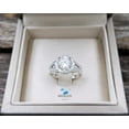 thumbnail image 4 of 1.00 Cts Cubic Zirconia / Sterling Silver 925 Ring / Rhodium plated Nickel-Free / MadDuckJewels RG1626 / Thailand Jewelry, 4 of 5