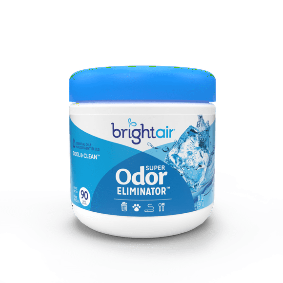 Bright Air Super Odor Eliminator Air Freshener, Cool & Clean, 14oz