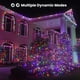 thumbnail image 5 of Cadena de luces brillantes que cambian de color, 30 m, 300 LED RGB con mando a distancia, 5 of 9