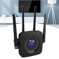 thumbnail image 1 of Enrutador WiFi Móvil, Enrutador WiFi 4G Hasta 10 Dispositivos Previene Interferencias 300 Mbps 100-240 V Fácil De Operar Para La Familia, 1 of 7