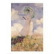Posterazzi BALXIR16615 Femme avec Parasol Tourné vers la Gauche 1886 Affiche Imprimée par Claude Monet - 18 x 24 Po. – image 1 sur 1