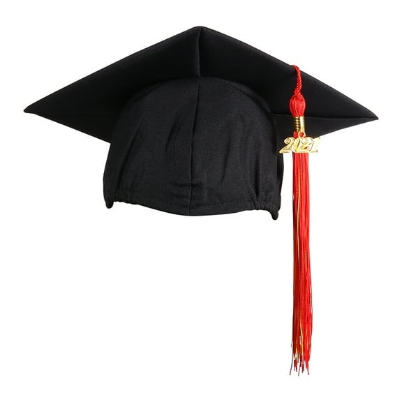 1pc Graduation with 2021 Tassel Trencher for High School and Bachelor