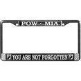 thumbnail image 1 of POW MIA License Plate Frame, 1 of 3