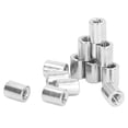 thumbnail image 1 of Cylindrical Coupling Nut, Female Thread Coupling Nut Kit M4 Practical Stable Robust  For Maintenance, 1 of 8