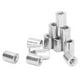 thumbnail image 4 of Whataatahia 50 piezas M4 tuerca de acoplamiento de rosca hembra kit de tuerca de acoplamiento cilíndrica de mantenimiento de acero inoxidable resistente, 4 of 8