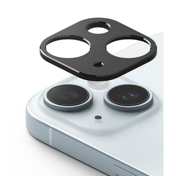 Ringke for iPhone 15 Plus / 15 [Camera Lens Protector] Slim Heavy Duty Aluminum Alloy Frame