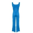 thumbnail image 5 of NMMUED Workout Jumpsuits for Women, Pilates Outfits for Women, Sleeveless Jumpsuits for Women, Backless Jumpsuit for Women, Blue XS, 5 of 5